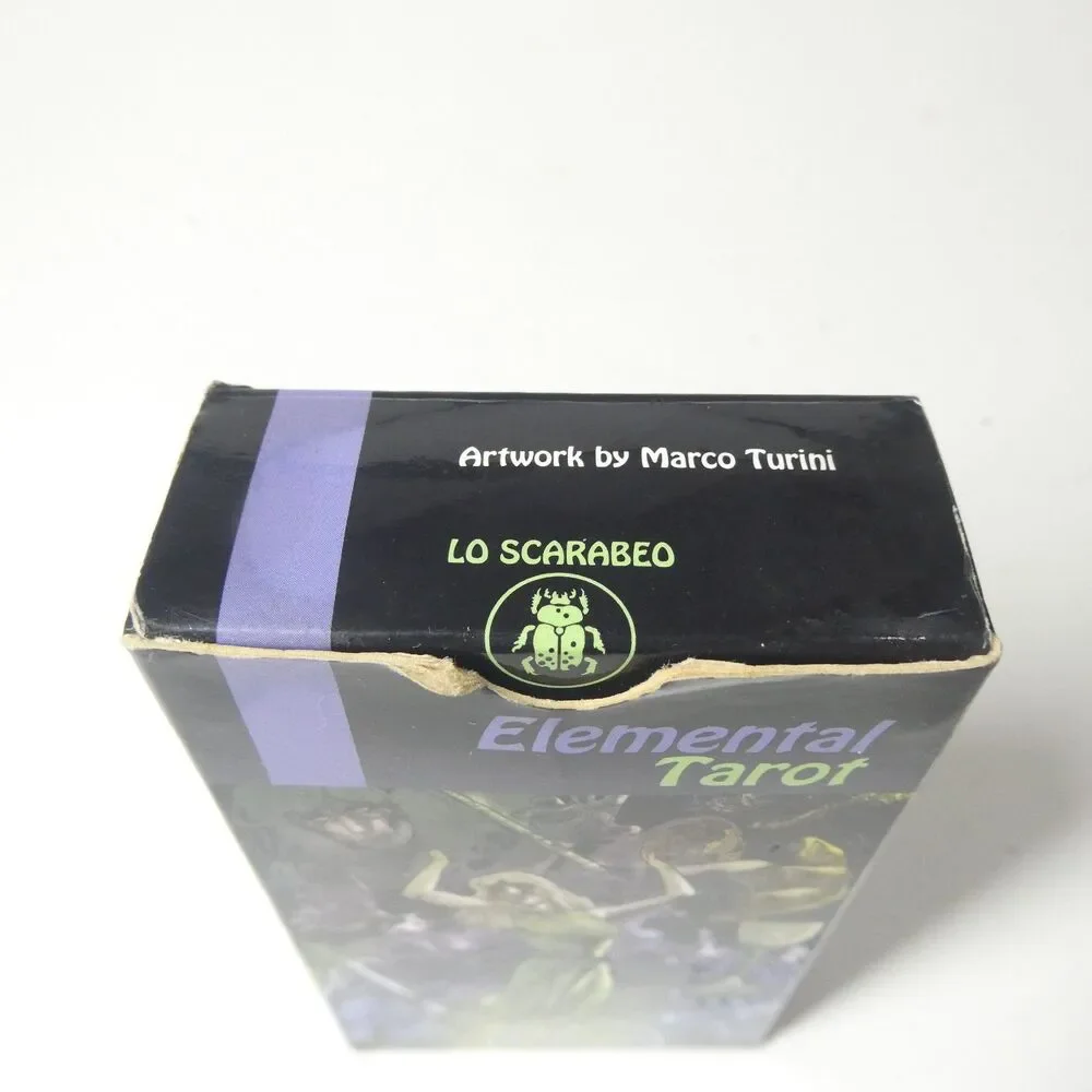 Elemental Tarot 78 Card Deck Lo Scarabeo Italy w/Box & Instructions